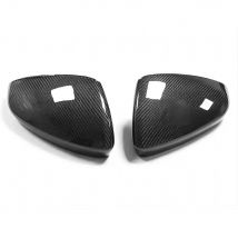 Für Audi A3 S3 RS3 21-23 Ersatz Rückspiegel Abdeckungen Kappe OEM Carbon Faser Shell Blind Spot Assist