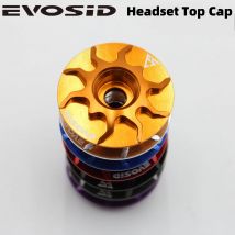EVOSID MTB Fahrrad Headset Top Cap 1-1/8 Rennrad Vorbau Abdeckung Aluminium Legierung Ultraleicht Headset Abdeckung Mit Schraube Für 28,6 m Gabel