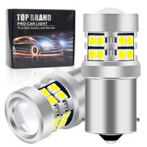 2 pz 1156 BA15S PY21W P21/5W 1157 BAY15D lampadine a LED 3030 19SMD Canbus indicatore di direzione per auto freno retromarcia lampade di parcheggio 6000k 12v