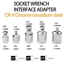 1/4 "3/8" 1/2 "Adattatore per chiave a cricchetto Manicotto al cromo vanadio Chiave per convertitore a presa Trasformare giunto