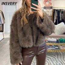 Weibliche Jacke Frauen Mode Flauschigen Faux Pelzmantel Für Frauen Winter Elegante Langarm Jacke Weiß Rosa High Street Oberbekleidung