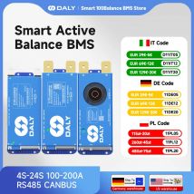 Daly BMS 4S 8S 10S 13S16S 17S 24s Smart bms wifi Bilanciamento attivo BT 200A 100A 150A Lifepo4 Li-ion bms lifepo4 Spedizione tedesca negli Stati Uniti