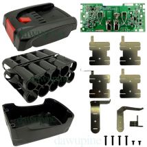 PBA All18V Lithium-Batterie Kunststoffgehäuse 10X18650 PCBA Ladeschutz Platine BMS für Bosch 18V Li-Ion Batteriekasten