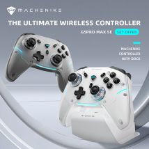 MACHENIKE G5Pro Max SE Controller di gioco Dock di ricarica Joystick ad effetto Hall opzionale Trigger Gamepad wireless con luce RGB