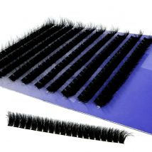 80D/5D flauschige Nerz Wimpern Segmentierte Natürliche Wimpern verlängerung 3D Russland Individuelle Wimpern Cluster Make-Up Werkzeuge Wimpern Zilien