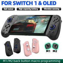 Controller Joypad Wireless L/R per Nintendo Switch / OLED Lite joystick per Gamepad Con riattivazione automatica a sei assi