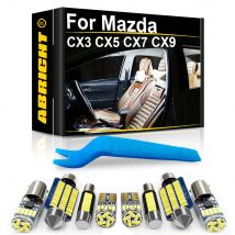 Car Interior LED Light Canbus For Mazda CX5 CX7 CX9 CX3 CX 3 5 7 9 2007 2010 2011 2015 2016 2017 2018 2019 2020 2021 Accessories