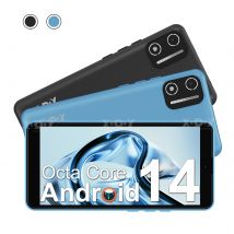 Smartphone XGODY X32 Android 14 da 5,5 pollici Dual SIM Octa Core 4 GB + 16 GB Telefoni cellulari 2850 mAh 5 + 8 MP 4G Rete Face ID Cellulari