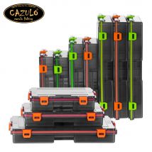 Wodoodporna skrzynka na sprzęt wędkarski CAZULO, skrzynka na przynęty do sprzętu wędkarskiego, skrzynka do przechowywania haczyków wędkarskich, akcesoria do narzędzi wędkarskich