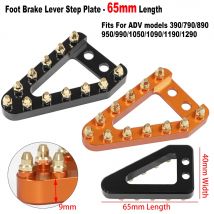 Brake Pedal Tip Toe Foot Brake Lever Step Plate Fits For KTM ADV 250 390 790 890 950 990 1050 1090 1190 1290 Adventure R/L/S/T