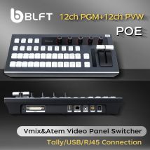 Atem controller black magic switchboard pannello di controllo livestream atem mini camera blackmagic vMix software video switcher
