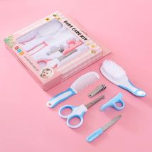 Sichere Pflegebürste, ideale Geschenkbox für Kinder, 6 Stück/Set, Babypflege-Reinigungssets, unverzichtbares Gesundheitswesen für Kinder, Nagelknipser-Werkzeugset