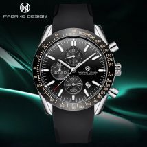 PAGANI DESIGN (Pagrne) Nuovi Uomini Orologio Al Quarzo Cintura In Gomma Orologio di Lusso da Uomo Moda Casual Sport Orologio Maschile Relogio Maasculino