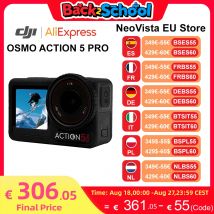 DJI-micrófono OSMO ACTION 5 PRO, conexión de seguimiento de tema, se mantiene centrado, acción Original 5 PRO, stock en la UE