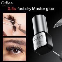 Gollee 0,5 s Asciugatura rapida per colla per extension ciglia Impermeabile per ciglia che durano 8 settimane Forniture professionali per extension ciglia