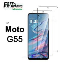 Displayschutzfolie für Moto G55 5G Motorola 6,49 Zoll, gehärtetes Glas HD Crystal Glimmer 9H Anti-Kratz-Hülle