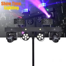 Professionelle tragbare DJ-Lichter Disco Bar Lichter Ausrüstung Gig Bar 2 Stück 6x5w RGBW 4in1 Led Par Bar Bühnenbeleuchtung mit Ständer