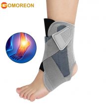 Sport-Knöchelbandage mit verstellbaren Trägern für mäßige seitliche Knöchelverstauchung – für Basketball, Volleyball, Fußball, Tennis, Pickleball