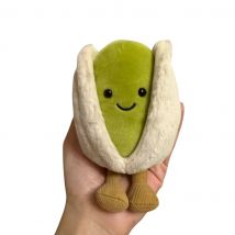 JELLYCAT 12cm Pistachio Nut Plushies Lovely Stuffed Pistachio Doll Living Room Decoration Household Cute Plush Toy Birthday Gift
