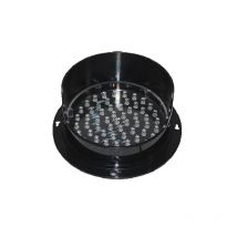 DC 12V yellow LED traffic lamp customized mould 125mm LED traffic signal light lampwick for sale