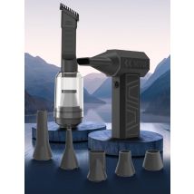 Turbo Jet Fan Vacuum Cleaner, Mini Air Blower 140000RPM Turbo Fan, Electric Air Duster, Wind Speed 52m/s Brushless Motor Handhel