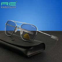 RE Sonnenbrille Mann Amerikanische Armee Militär Luftfahrt Pilot Sonnenbrille Gradienten Objektiv Frau Luxus Marke Vintage Titan Rahmen
