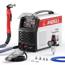 ANDELI Macchina da taglio al plasma 50A HF Arco pilota Taglio non touch Taglierina al plasma inverter CC Spessore massimo di taglio fino a 16 mm
