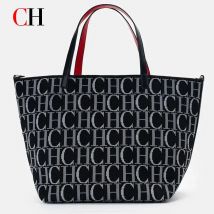CH Popular Large Capacity Tote Bag Versatile Elegant Casual Shopping High Quality Ladies Bag Women's Brand Fashion Letter Print