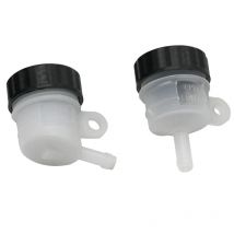 MotoLovee Motorcycle Refit Foot Rear Brake Master Cylinder Tank Oil Cup Fluid Bottle Reservoir