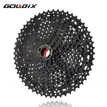 GOLDIX czarny MTB kaseta 8/9/10/11/12 prędkość 40/42/46/50/50T K7 8/9/10/11/12v rower wolnobieg