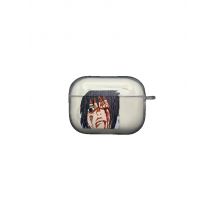 Naruto Sasuke Cool Transparent Bluetooth Earphone Case Anime Suitable for AirPods Pro2 Bluetooth Earphone Transparent Case Gifts
