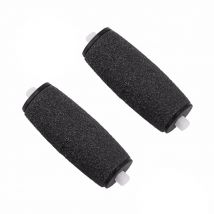 1Pair Replacement Roller Heads Foot Pedicure Durable Grinding Material Waterproof for Soft Feet Callus Removal