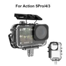 Wasserdichtes Gehäuse für DJI OSMO Action 5 Pro 4 3, Unterwasser-Tauchgehäuse, schützende Tauchabdeckung, Halterung, Zubehör