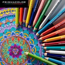 PRISMACOLOR Buntstifte, 3,8 mm, auf Ölbasis, Buntstifte, dicker Bleikern, Kiefernholz, Material, lebendige Farben, Tönungsstärke