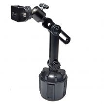 Walkie Talkie Car Holder, Stand Adjustable Car Cup Mount Installation Handheld Radio Vehicle Cradle for Baofeng Motorola Radio