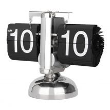 Uhr digitale Daunen uhr Retro minimalist ischen Einzel fuß mechanische Auto Uhr Schreibtisch uhr für zu Hause Wohnzimmer Dekor