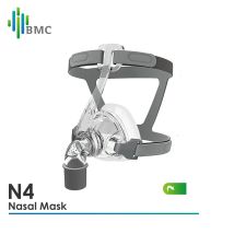 BMC CPAP Mask N4 cuscino nasale S/M/L con ventilatore per copricapo regolabile fornitura di respiratore ad aria per Apnea notturna Anti russare