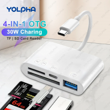 Type C Adapter TF SD Memory Card Reader OTG Writer Compact Flash USB-C for iPad Pro Huawei for Macbook Xiaomi Type C Card Reader