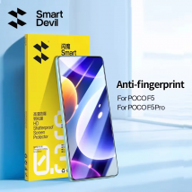SmartDevil 2 sztuki szkła hartowanego dla Xiaomi POCO F5 X5 Pro NFC Screen Protector dla POCO F5 Pro 5G HD Anti Blue Ray