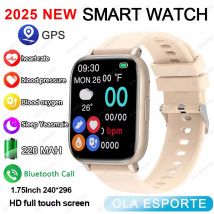 2024 neue Smart Uhr Für Männer Frauen Geschenk Full Touch Screen Sport Fitness Uhren BT Anruf Digitale Smartwatch Armbanduhr für Xiaimi