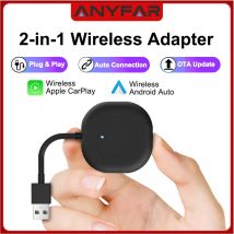 Für OEM Auto Stereo Plug and Play Smart Mini Box USB 2in1 CarPlay Android Auto Wireless Adapter Konvertieren Verkabelt in Wireless
