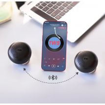 EWA A110Mini TWS altoparlanti Wireless Bluetooth batteria integrata portatile suono forte bassi in metallo per altoparlante da meditazione