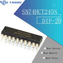 10 PZ SN74HCT245N DIP20 SN74HCT245 DIP 74HCT245 74HCT245N DIP-20 nuovo e originale IC