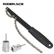 Cassetta della bicicletta Volano di rimozione Pignone Estrattore Strumento MTB Bike Aggiornamento Rotore Ghiera Chiave di rimozione Frusta a catena Strumenti di riparazione