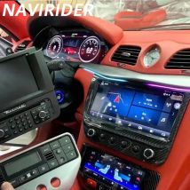 Android 13 Auto Radio AC Panel Für Maserati Gran Turismo GT GC 2007-2015 Stereo Multimedia Player Auto Carplay navigation GPS DSP