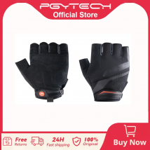 Guanti per fotografia PGYTECH senza dita antiscivolo durevole materiale in fibra di poliestere in vera pelle Suitale per fotografo