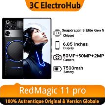 Gaming-Smartphone RedMagic 11 Pro 5G Globale Version 6.85" Prozessor Snapdragon 8 Elite Gen 5, Akku 7500mAh, Kamera 50MP, NFC