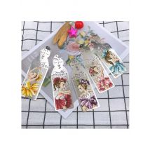Handmade Metal Bookmark, Flower Fairy Series, Cross Stitch, Creative Gift, New