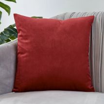 Ultra Weiche Burgund Samt Wurf Kissen Abdeckung Für Sofa Bequeme Kissen Abdeckung Hause Dekoration Nordic Kissenbezug Funda Cojin