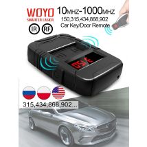 WOYO Frequency Tester Car Key 10-1000MHZ, PL001 Door TV RF IR Remote Control Tester Detector Inspection Tool, 315,433,868,902MHZ